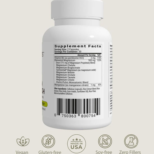 BIOptimizers Magnesium Breakthrough Supplement 4.0 - 60 Count