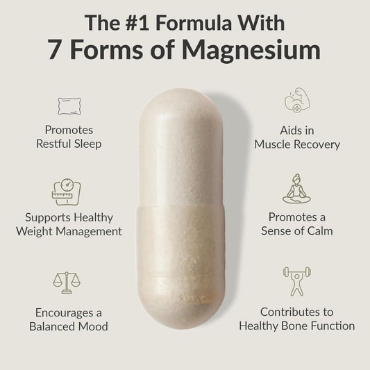 BIOptimizers Magnesium Breakthrough 4.0 – 30 & 60 Count (Pack of 2)