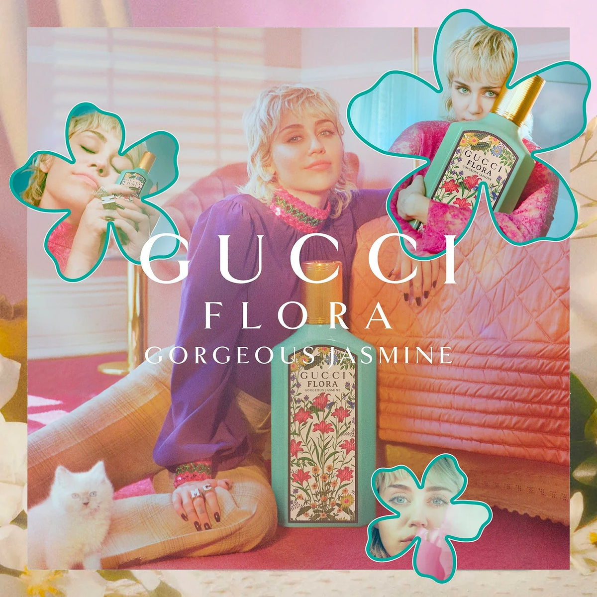 Gucci Flora Gorgeous Jasmine EDP for women - 3.3 oz