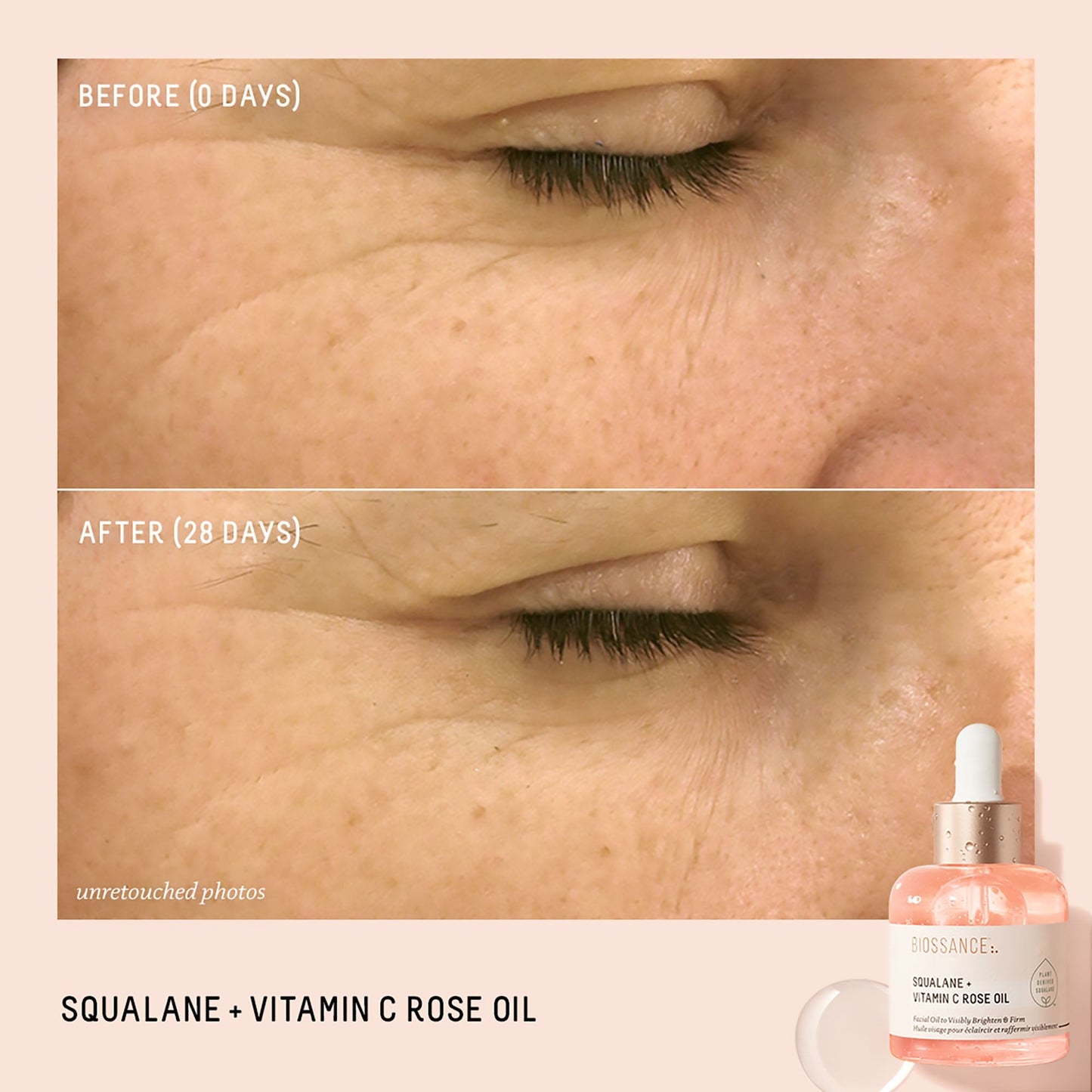 Biossance Rose Oil with Squalane and Vitamin C
