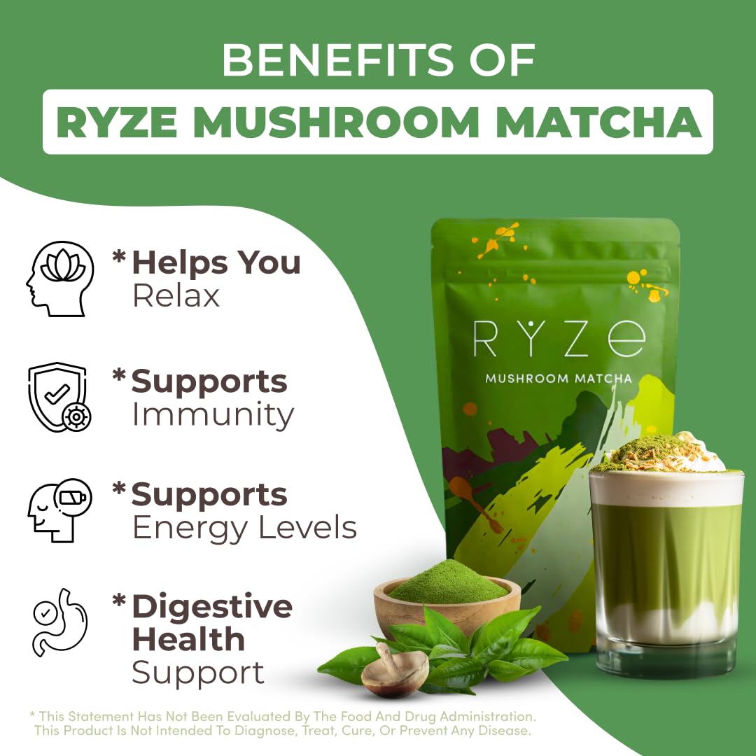Ryze Mushroom Matcha