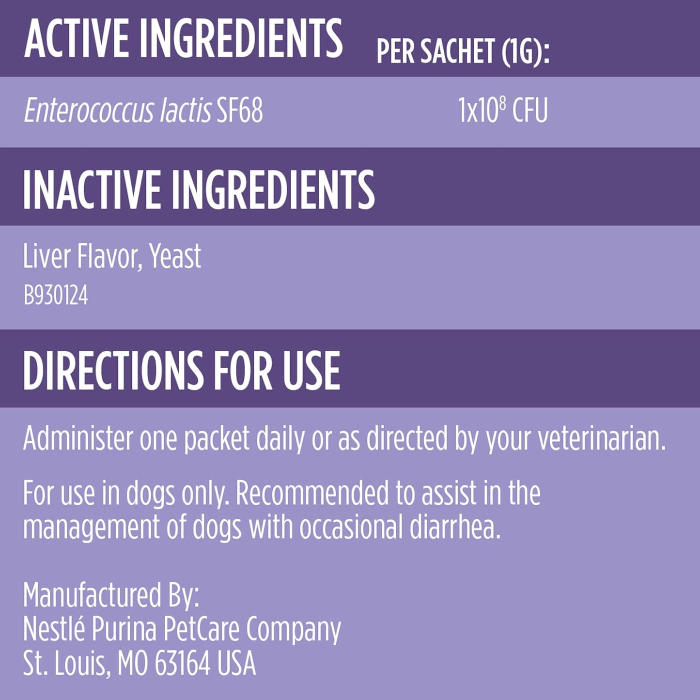 Purina Pro Plan Veterinary Supplements FortiFlora