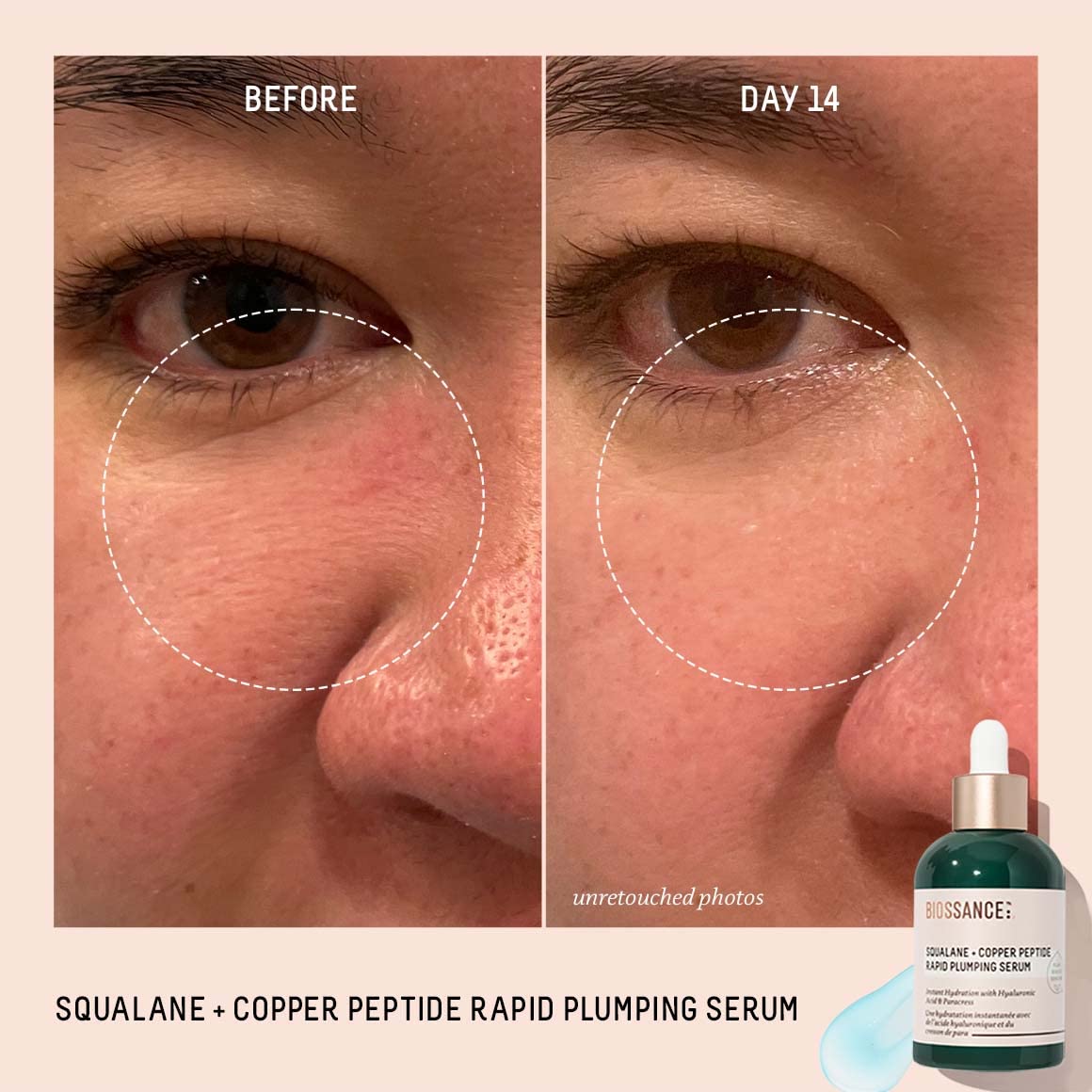 Biossance Squalane + Copper Peptide Rapid Plumping Serum
