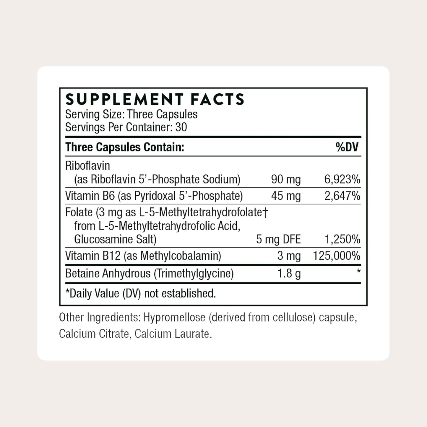 THORNE Methyl-Guard Plus – 90 Capsules