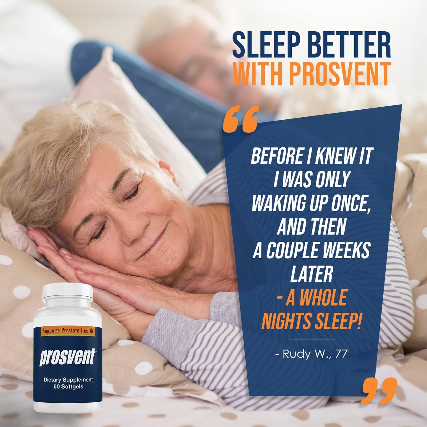 Prosvent Prostate Support with Beta Sitosterol & Stinging Nettle, 60 Ct