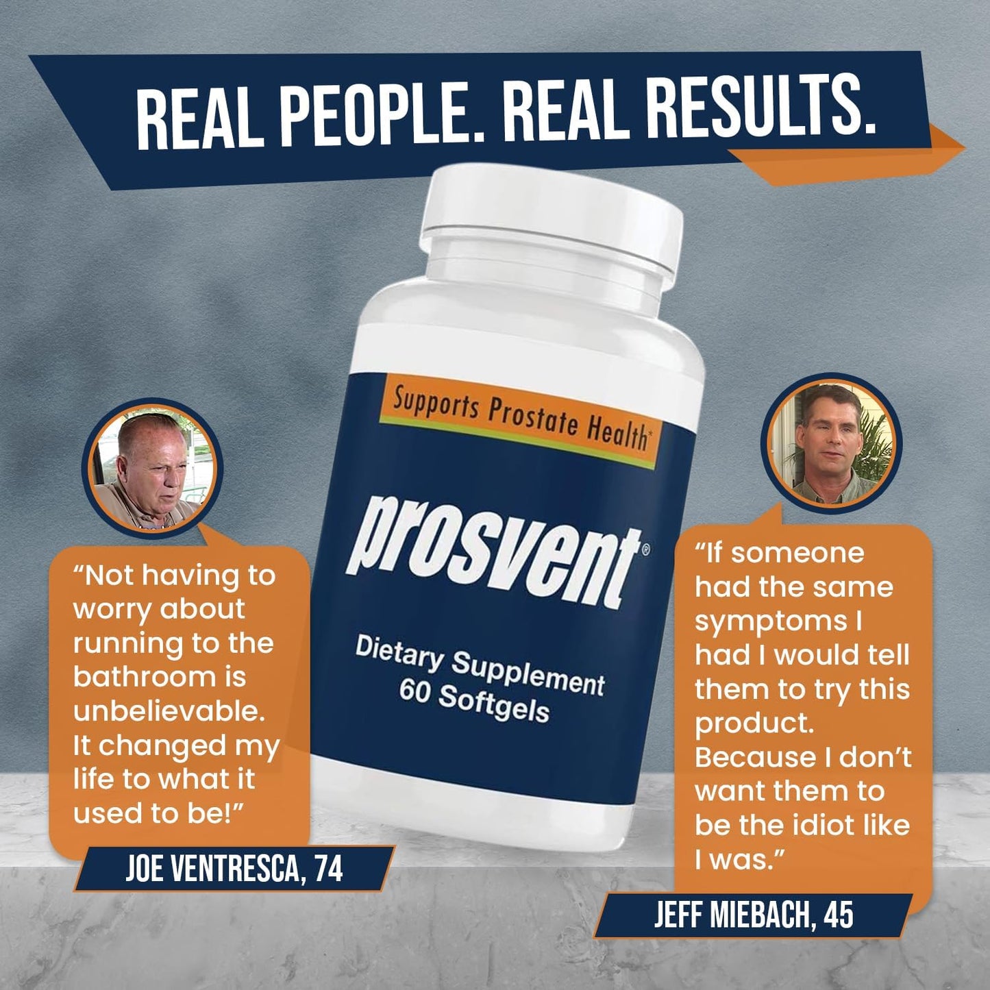 Prosvent Prostate Support with Beta Sitosterol & Stinging Nettle, 60 Ct