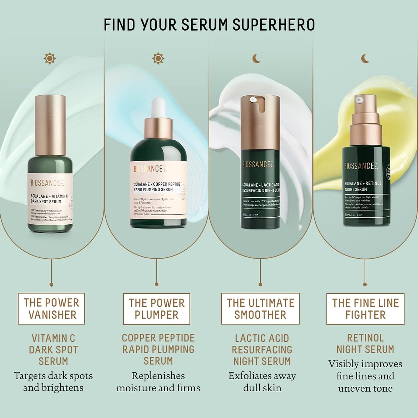 Biossance Squalane + Copper Peptide Rapid Plumping Serum