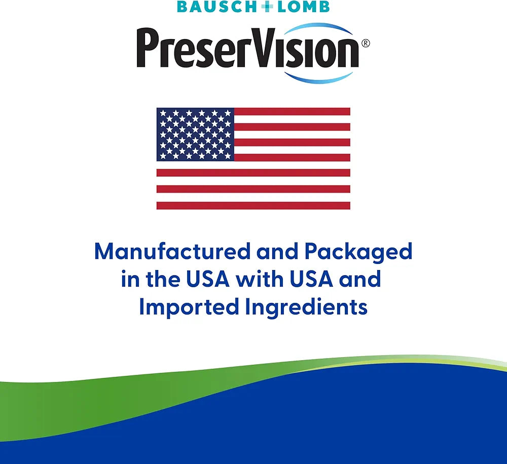 PreserVision AREDS 2 Eye Vitamins, #1 Eye Doctor Recommended Brand, Lutein and Zeaxanthin Supplement with Vitamin C, Vitamin E, Zinc, and Copper, 120 Softgels