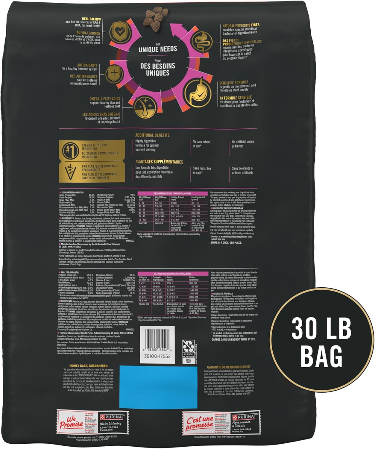 Purina Pro Plan Sensitive Skin Salmon & Rice