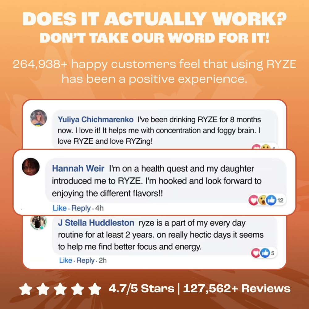 RYZE Mushroom Coffee (Pack of 3)