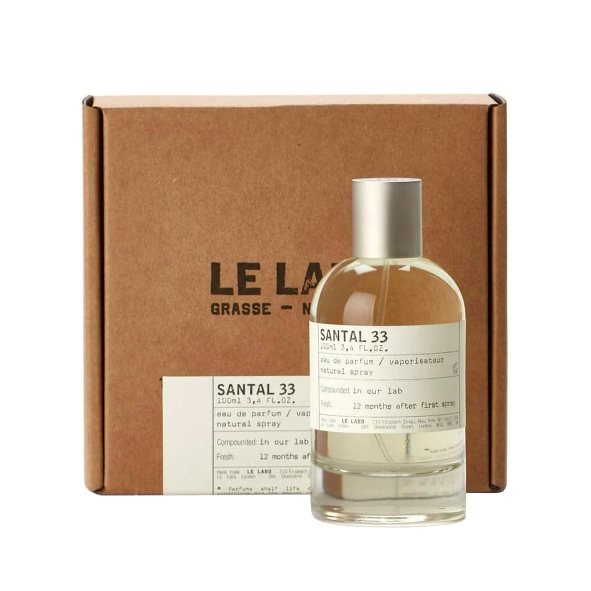 Le Labo Santal 33 Unisex EDP Spray 3.4oz