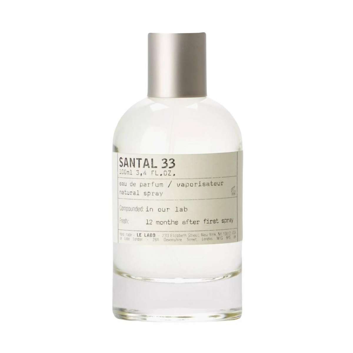 Le Labo Santal 33 Unisex EDP Spray 3.4oz
