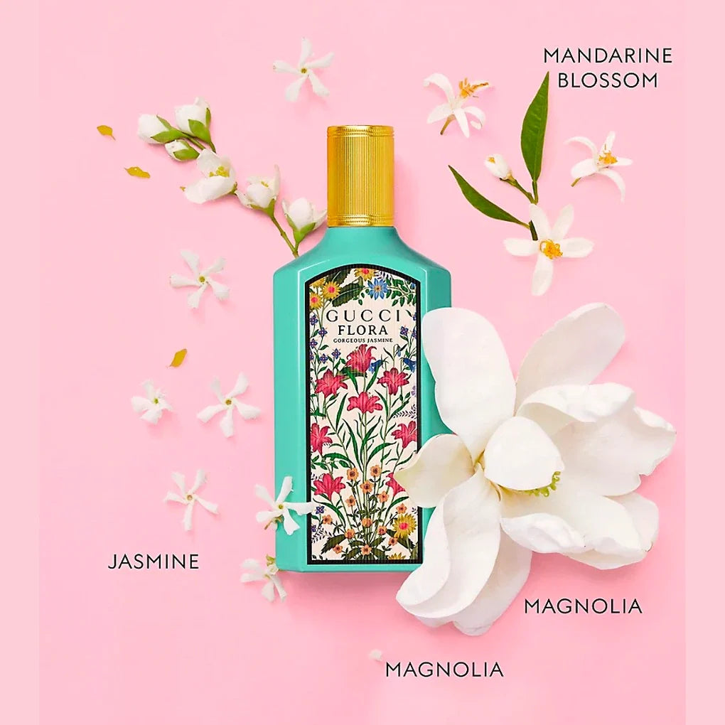 Gucci Flora Gorgeous Jasmine EDP for women - 3.3 oz