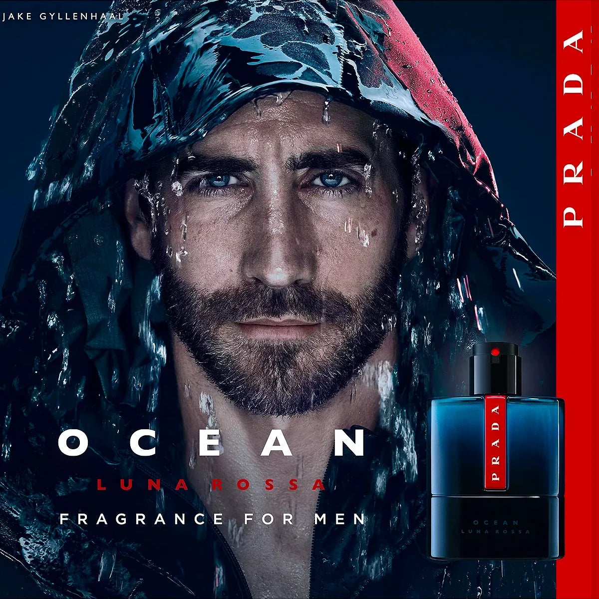 Prada Luna Rossa Ocean EDP for men - 3.4 oz