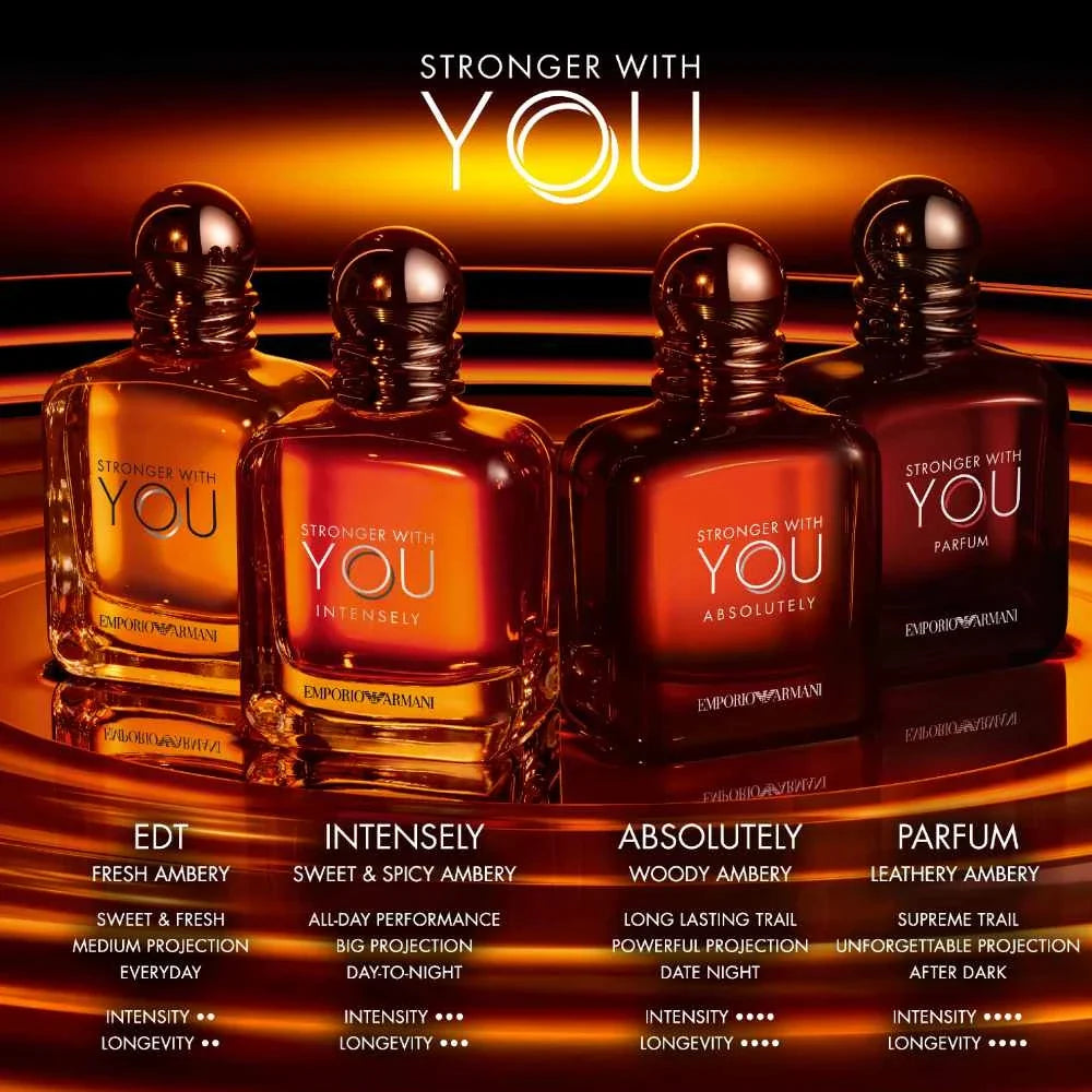 Stronger With You Intensely EDP for men - 3.4 oz